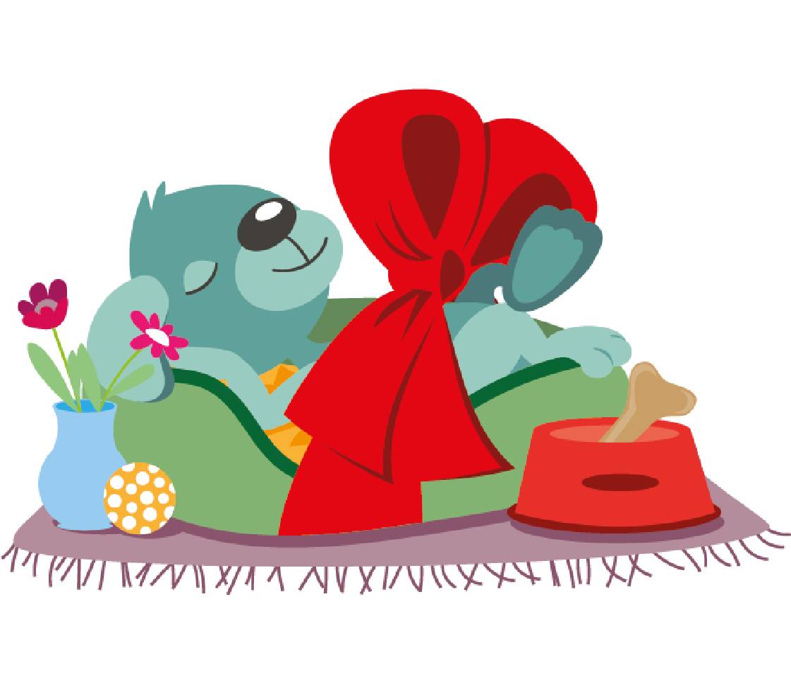 petsXL Oskar mit Schleife