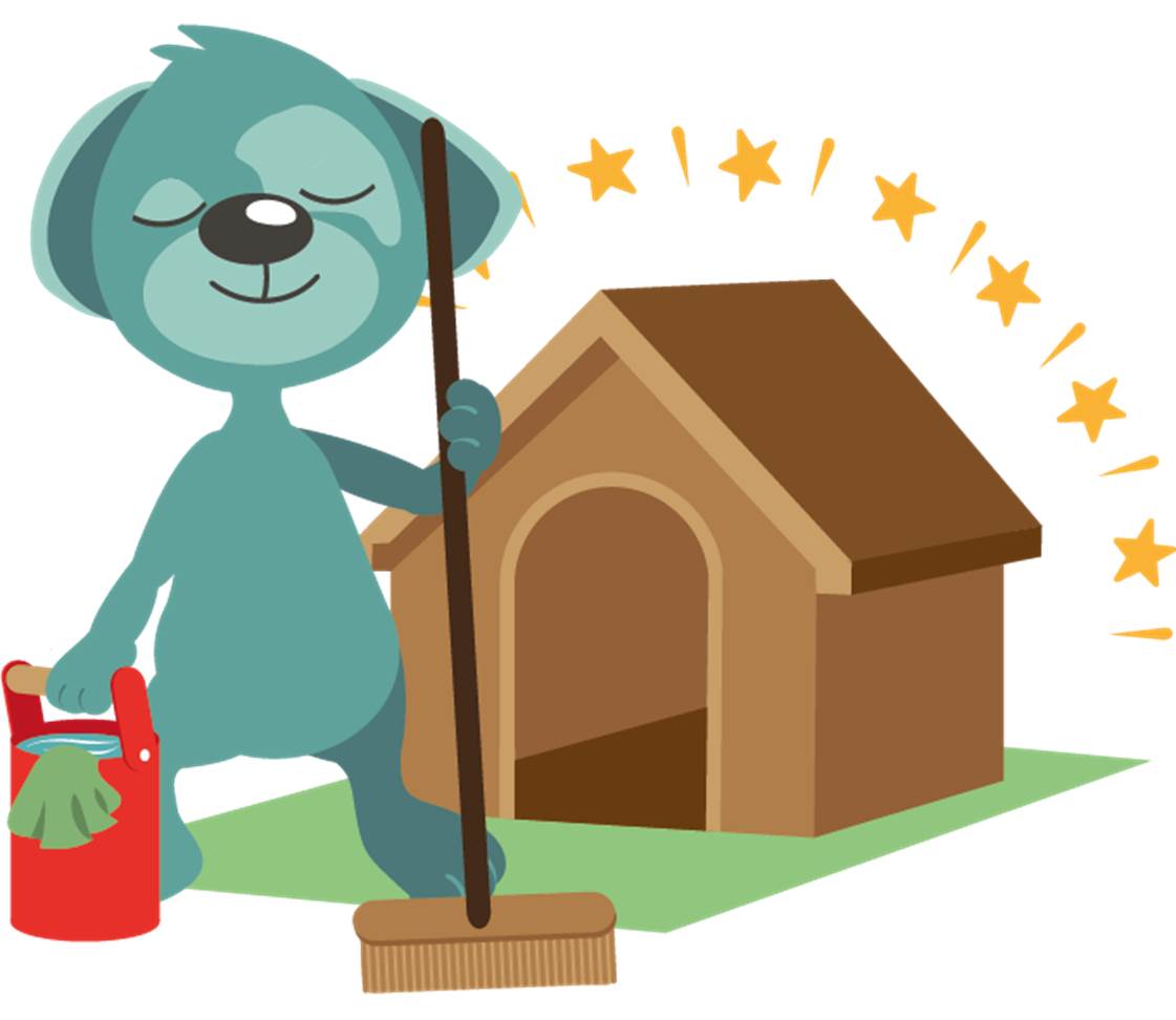 petsXL Oskar mit Hundehütte