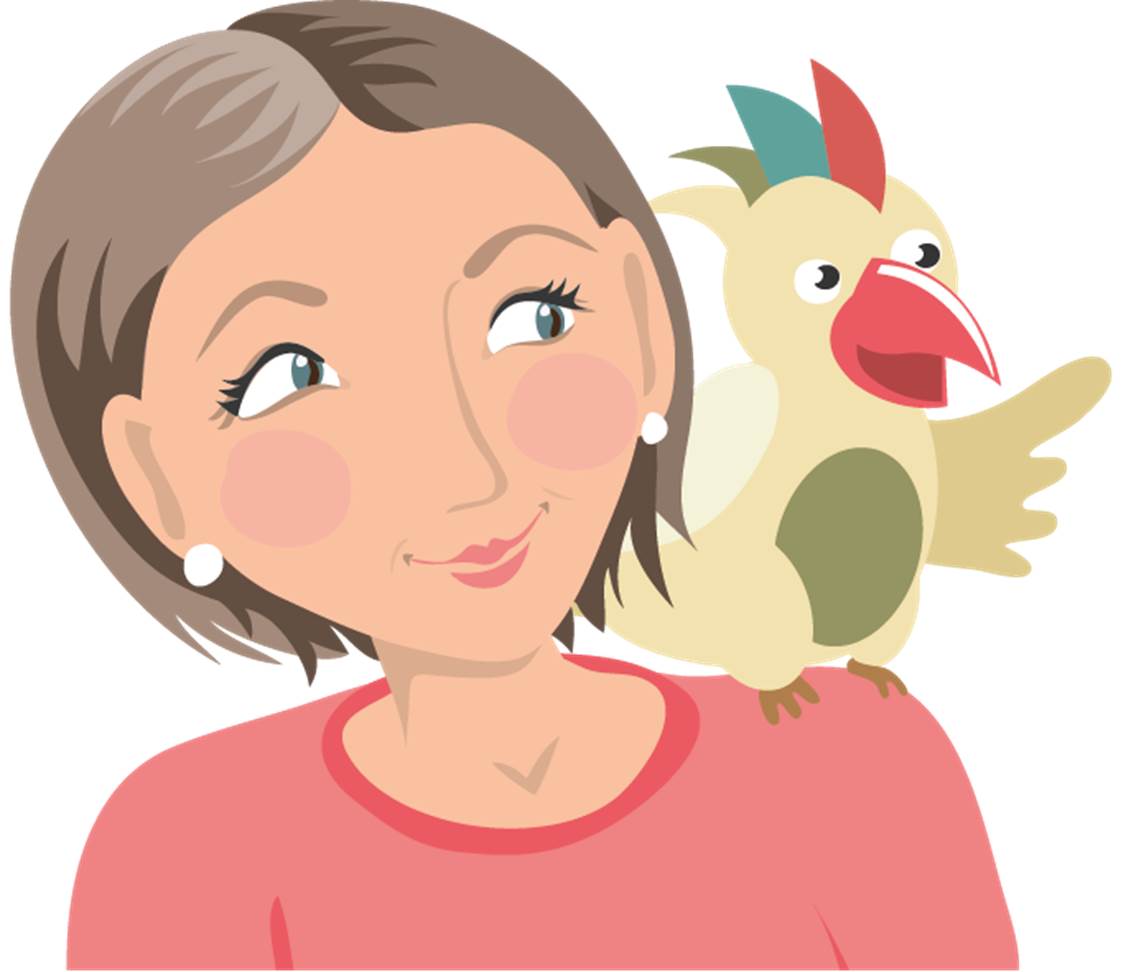 Woman with petsXL Coco