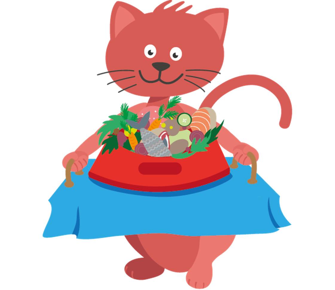 petsXL Minka with food bowl
