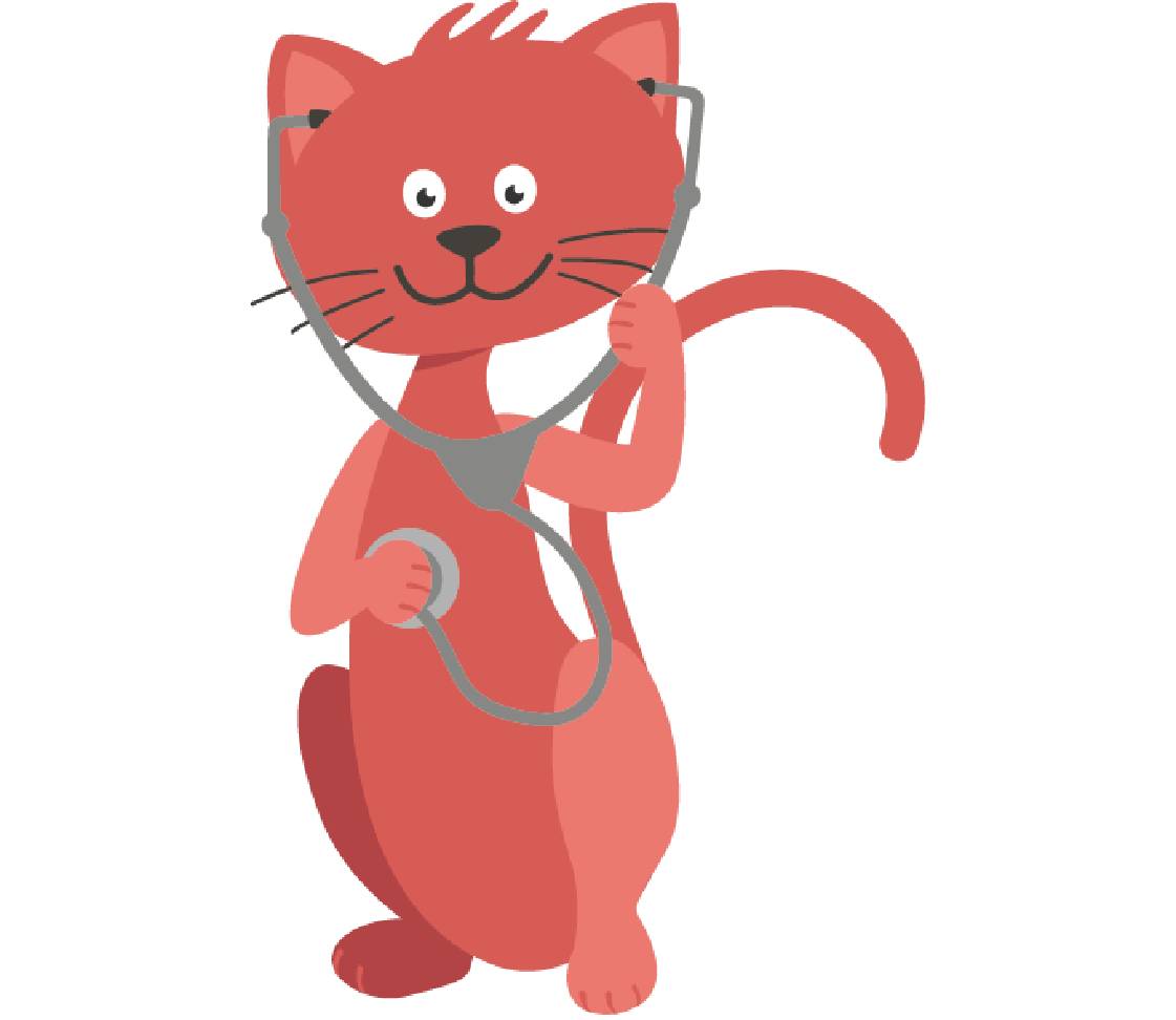 petsXL Minka with stethoscope 