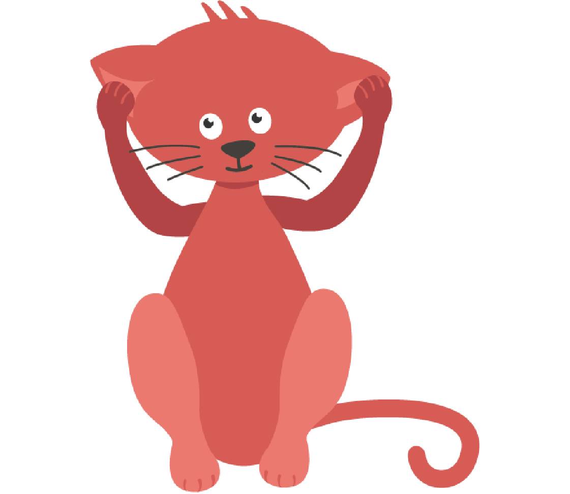 petsXL Minka hält sich die Ohren