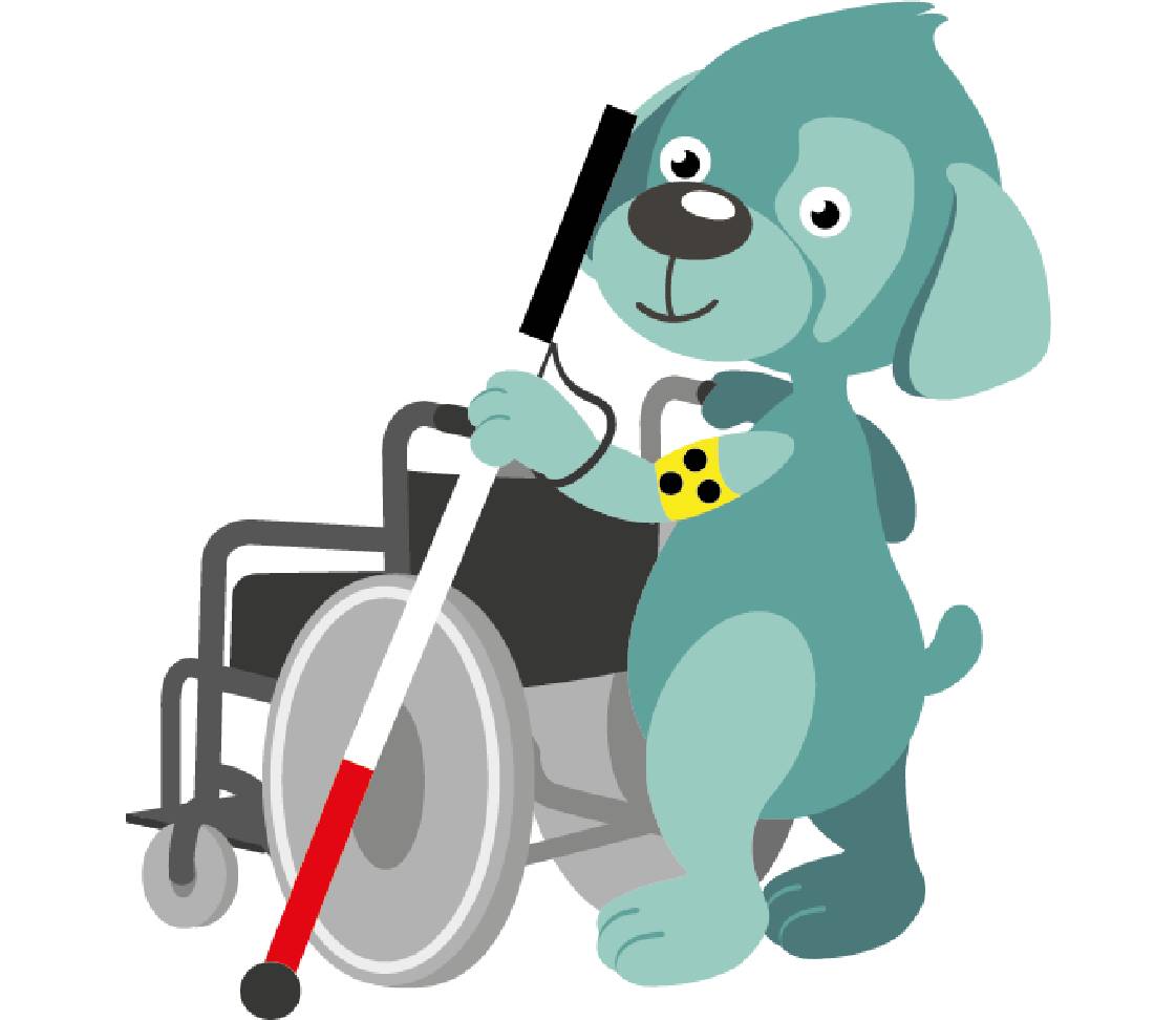 petsXL Oskar with wheelchair