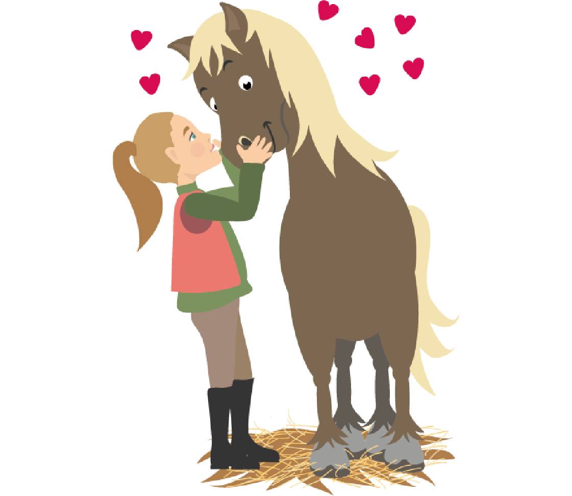 petsXL Sunny mit Mädchen