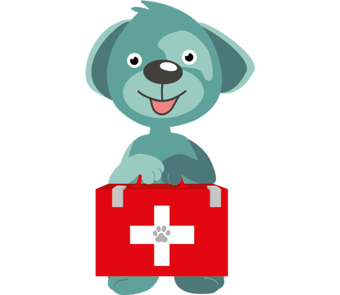petsXL Oskar with first aid kit