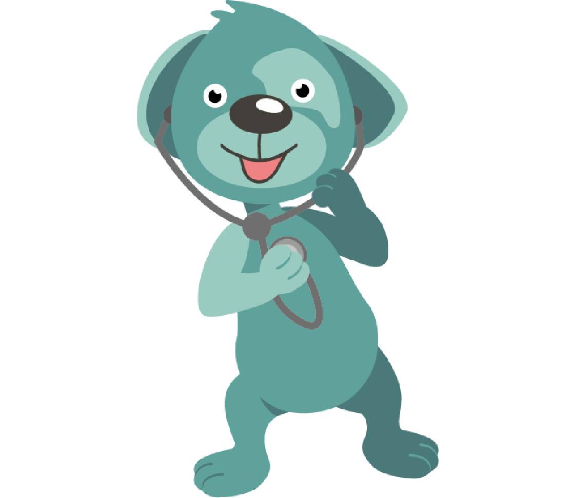 petsXL Oscar with stethoscope