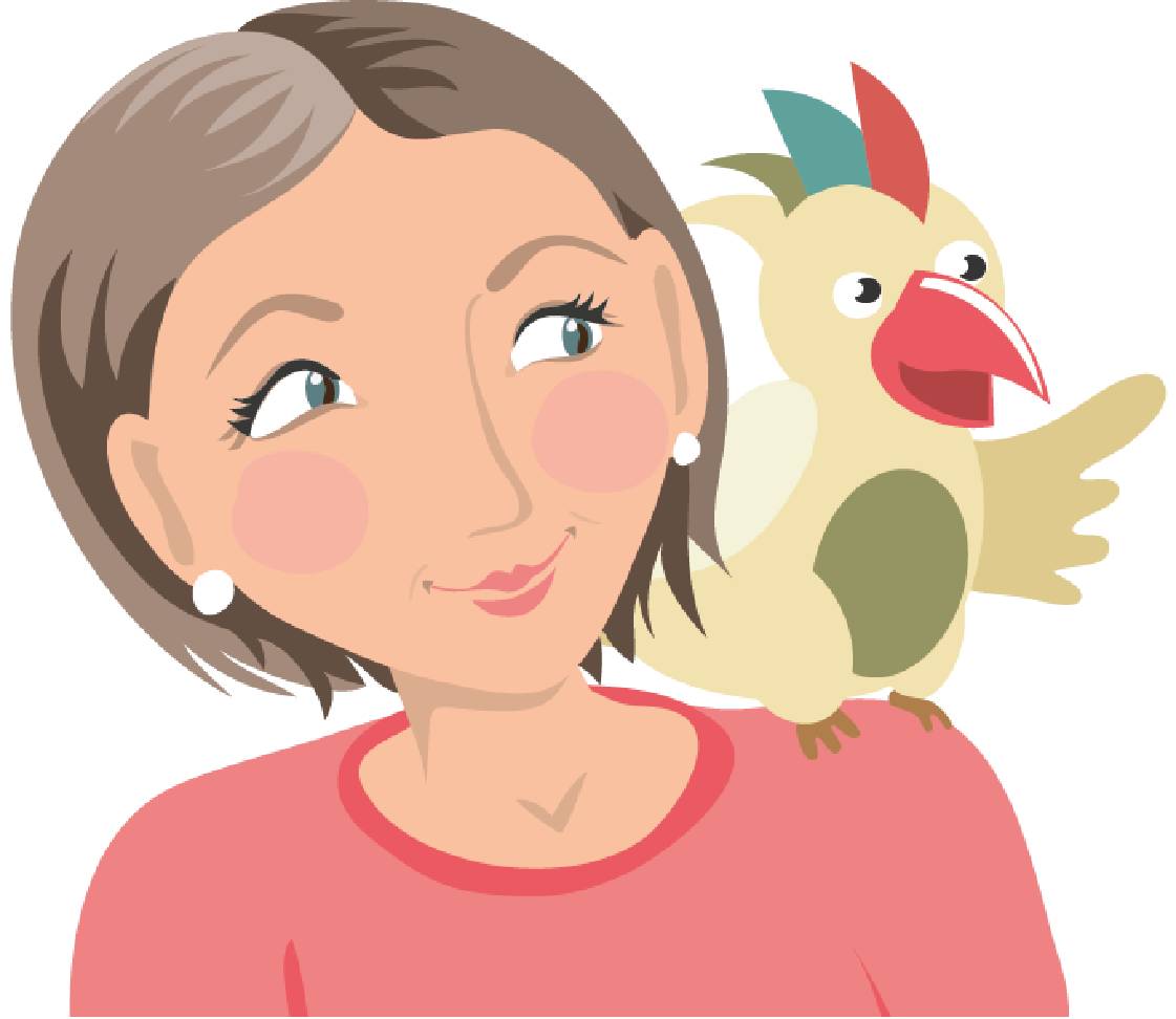 Frau mit petsXL Coco